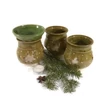 Párologtató aromalámpa olivazöld, hópelyhes