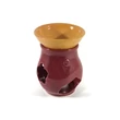 Párologtató aromalámpa (bordó-virágos)