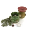 Párologtató aromalámpa fenyőzöld, csillagos